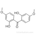 2,2&#39;-dihydroxy-4,4&#39;-diméthoxybenzophénone CAS 131-54-4